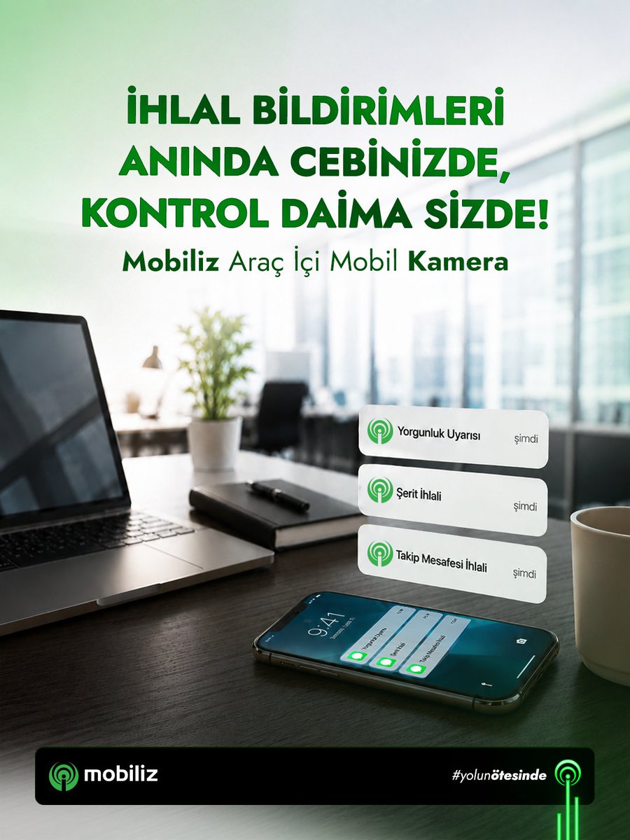 mobiliztakip's tweet photo. Mobiliz Araç İçi Kamera tüm araç tiplerine uyum sağlar.
Geçmiş kayıt erişimi ve akıllı analiz ile filonuzun güvenlik ve takip süreçlerine güç katın! 🚀

#Mobiliz #YolunÖtesinde #AraçİçiMobilKamera https://t.co/8ZROeXvYHg