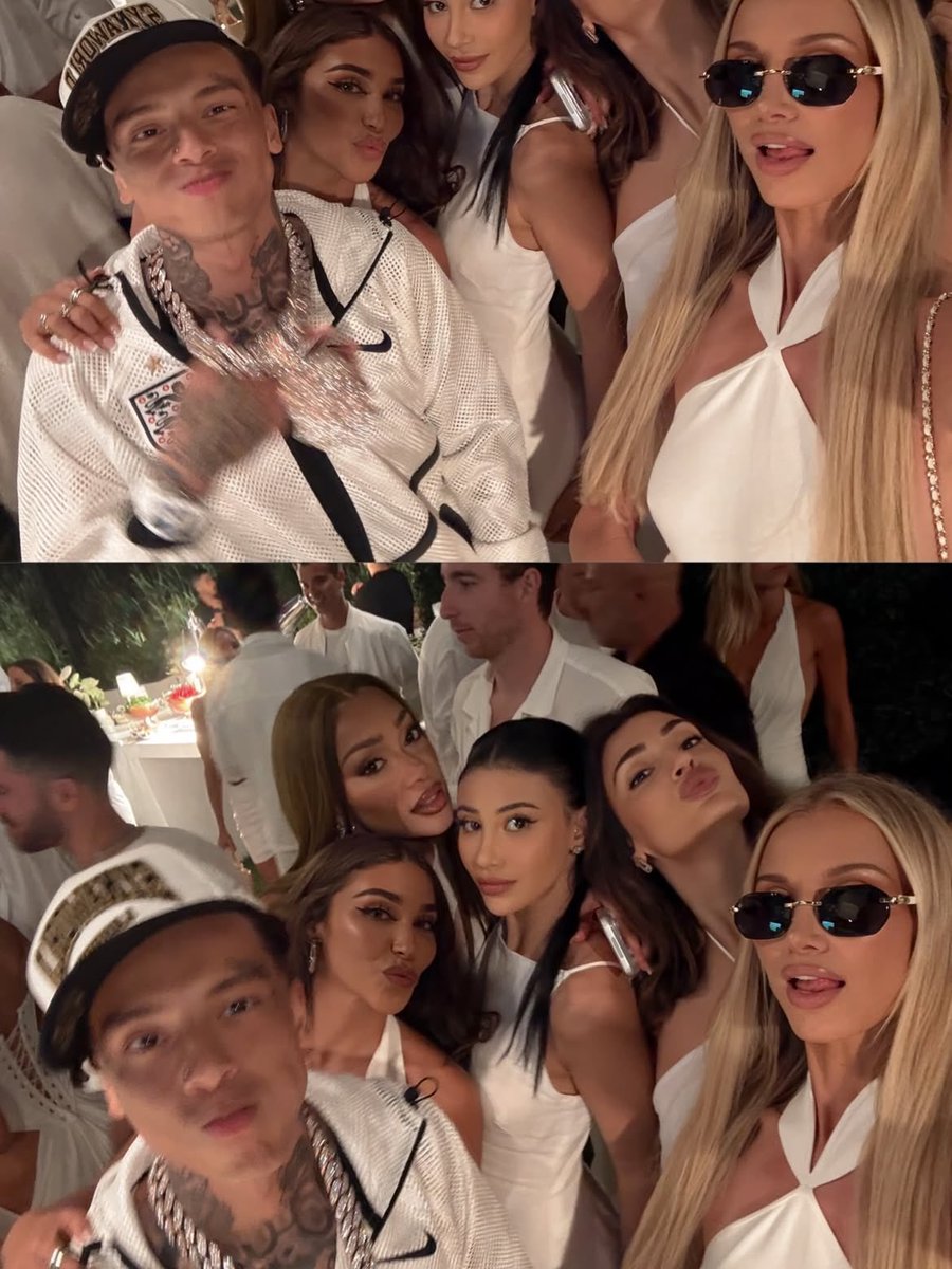 MusicConnoisseu's tweet photo. Central Cee at Michael Rubin’s White Party 26 🔥

Some of the guests included Jay-Z, Snoop Dogg, Mike Tyson, Tom Brady, Alicia Keys, Cardi B and Kevin Durant 😮‍💨 I can’t lie, there are levels to this and Cench has just set a whole new one ✈️ https://t.co/CORsdYNNFZ