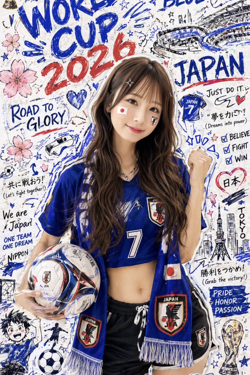 rrruna_runaaa's tweet photo. Threadsのこの1枚目から始まる投稿がなんかバズっててびっくりしたので返信しました🙋‍♀️

 #ワールドカップ  #サッカー  #日本代表  #応援 https://t.co/Eftf75BOUV