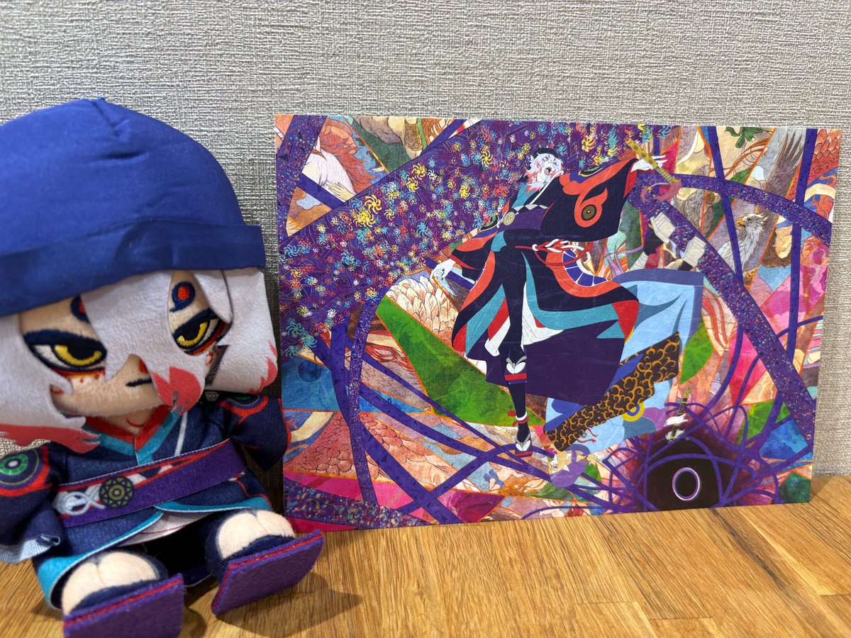 anime_mononoke's tweet photo. 『#劇場版モノノ怪 第三章 蛇神』

˗ˏˋ 🐍〈二振りの剣〉共闘記念！🐍 ˊˎ˗
　　特別描き下ろしイラストカード

✧二振りの剣の共闘を記念した、特別なイラスト✨
✧A5サイズのカードになります♪ https://t.co/SQ4lYpElEU