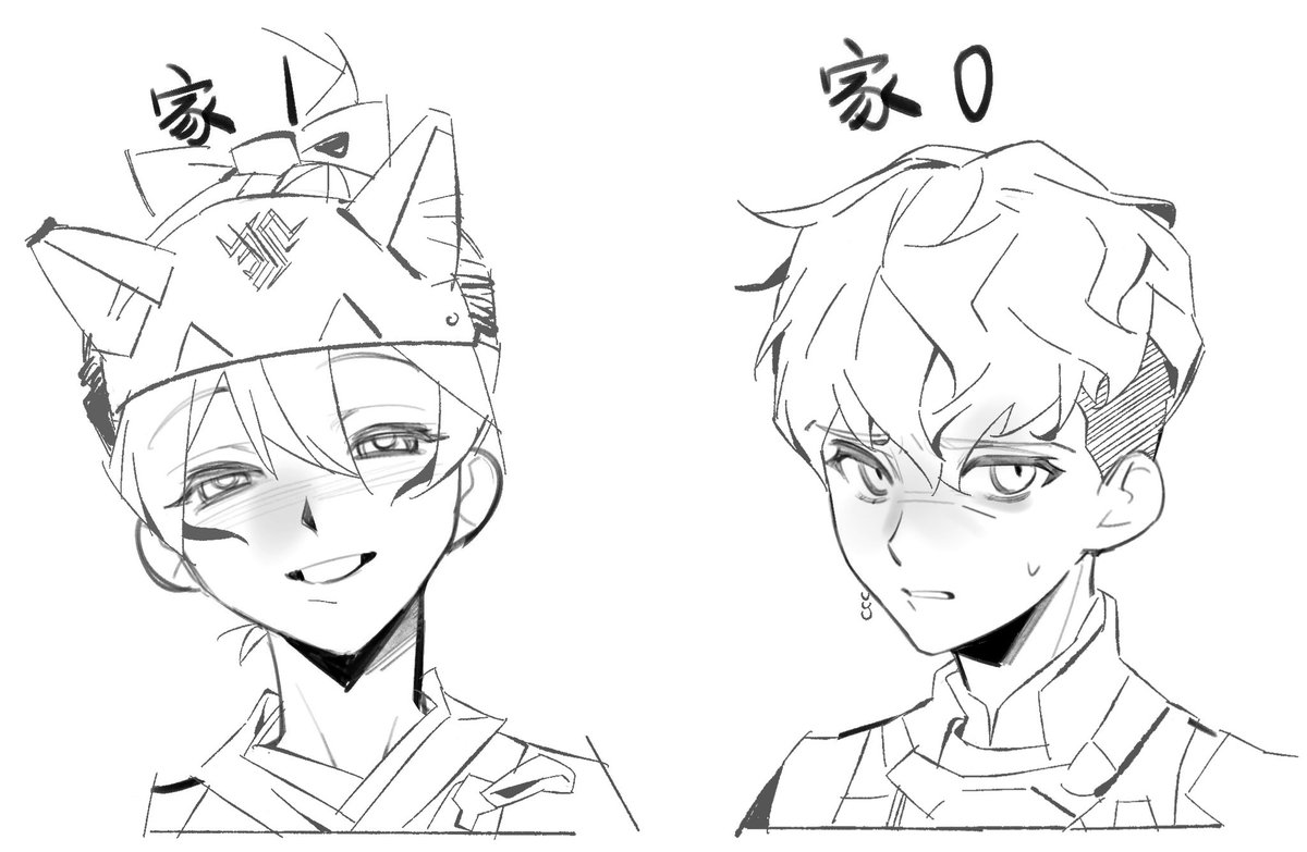 Normanis0931's tweet photo. kirizuki doodles
（使用了模版）
#overwatchfanart #kirizuki https://t.co/uatiBexpie