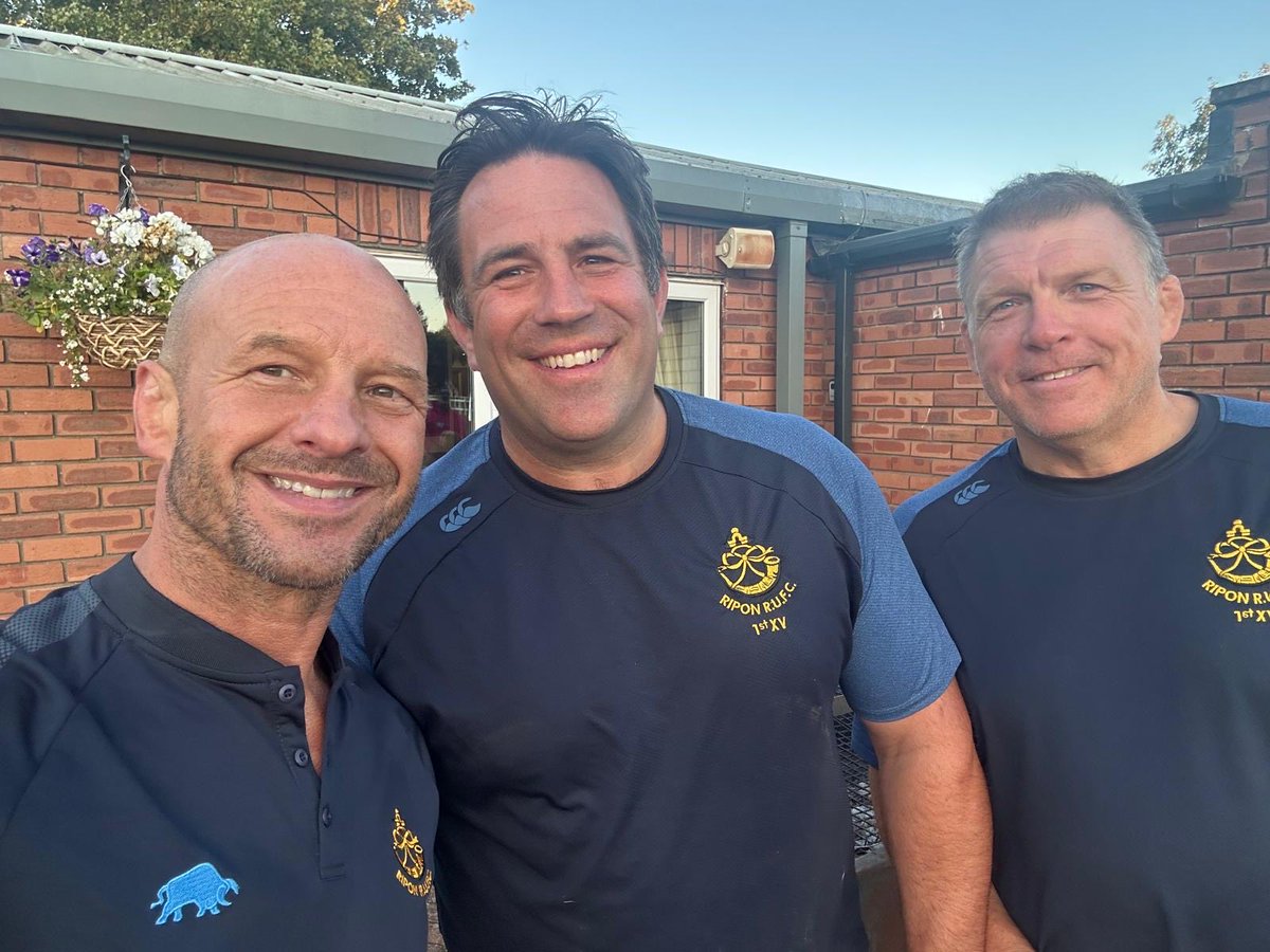 RiponRugby's tweet photo. A great turnout last night for the start of Senior preseason training…and look who’s back! 
Dave Robinson from Bodylogic Fitness will be delivering top S&amp;C coaching to get the team ready for the new season. Training Tuesdays &amp; Thursdays - new players always welcome. https://t.co/ep8OEyaelI
