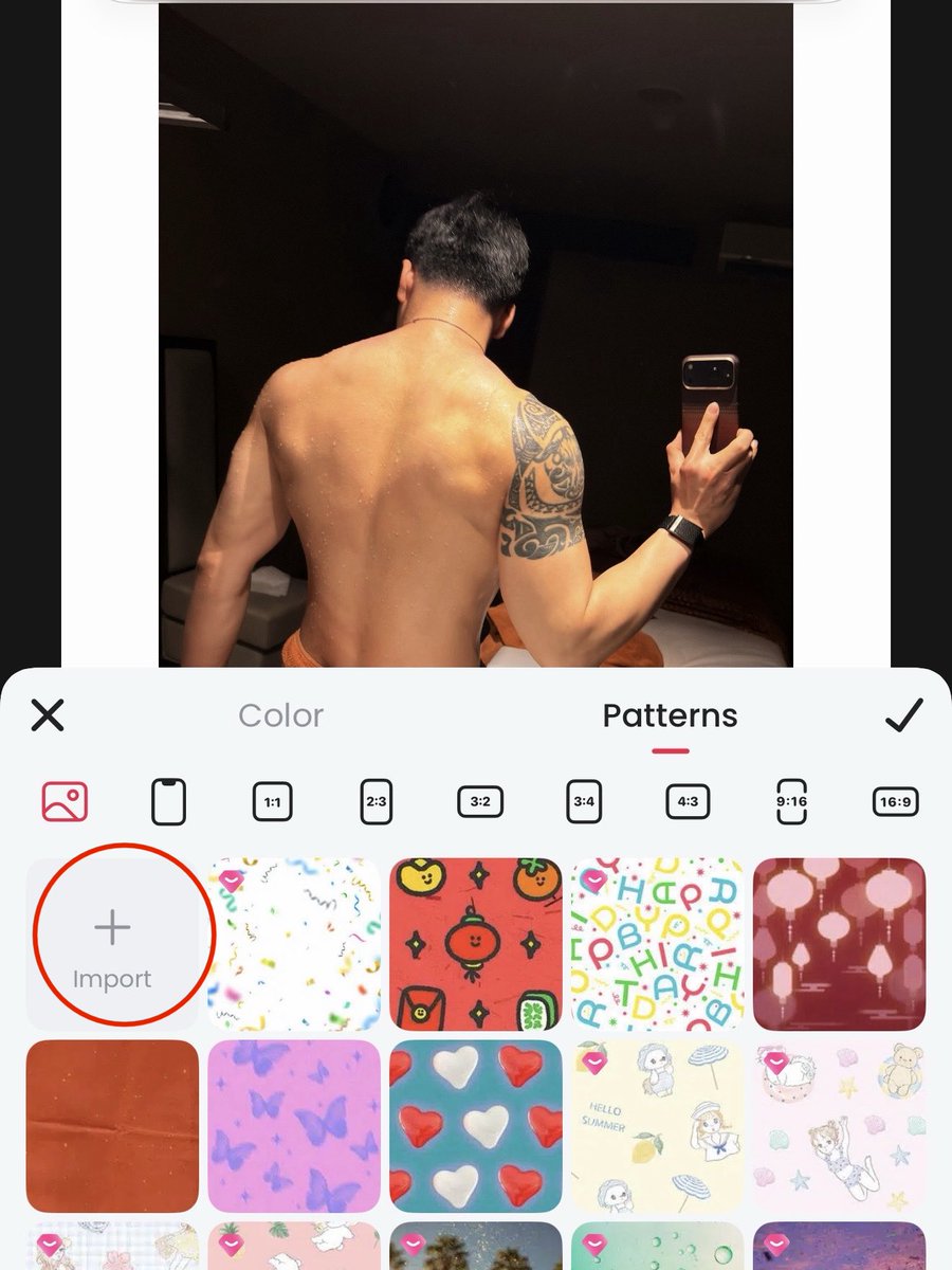 eiffherz's tweet photo. HowTo ทำภาพซ้อนใน Meitu 
Import bg > mode stickers > import ภาพที่จะนำมาซ้อน > ใช้ Brush คลุมทั้งภาพ กด ✅ > จากนั้นไป Edit ในภาพที่เพิ่ง import มา ปรับ Opacity ให้จางได้ตามความชอบ 

เท่านี้เสร็จเรียบร้อยงับ https://t.co/AM6gAK4nsG