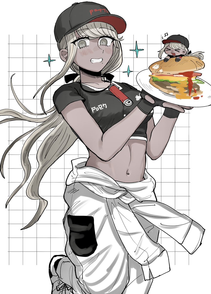 10Kachi55's tweet photo. お誕生日おめでとう！でかバーガー可愛い🍔 https://t.co/001fPpncqb