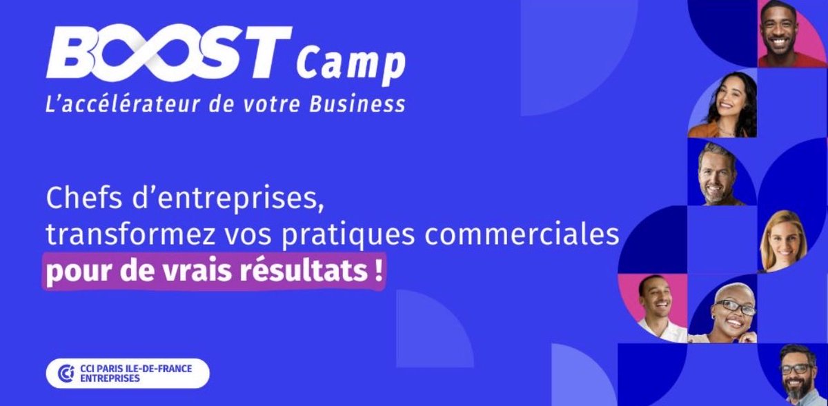 CCI_95's tweet photo. 🚀 Dirigeants de TPE/PME : et si votre développement commercial devenait enfin prévisible ?
Le #BoostCamp de la CCI Val-d’Oise vous aide à structurer votre prospection, générer des leads et accélérer votre croissance.
📍 Cergy
https://t.co/9zIIoqkYA8
@PKuchly57 @CCI_Paris_IdF https://t.co/fBddkWYAJd