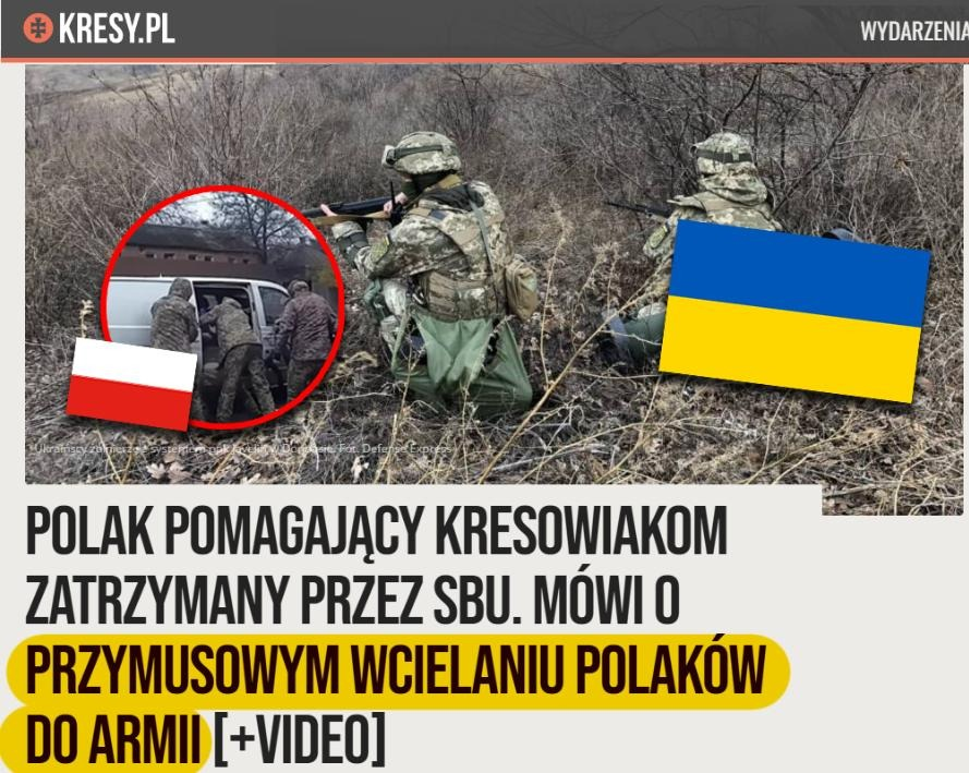 PUsiadek's tweet photo. Polacy na Ukrainie łapani do armii częściej niż Rumuni i Węgrzy?

Czy polskie państwo interesuje się losem naszych rodaków mieszkających na Ukrainie?

Marcin Fijas – człowiek, który od lat jeździ z pomocą na Kresy, a niedawno wyszedł z rąk SBU – mówi wprost: ukraińskie „hycle” z TCK polują na Polaków szczególnie intensywnie właśnie w miejscowościach, gdzie mieszkają nasi. W wioskach z przewagą Węgrów czy Rumunów jest ciszej, spokojniej. Polacy – łatwiejszy łup. 

I co robi na to polskie państwo? Milczy. Milczy, jakby to nie byli nasi ludzie. Milczy, gdy z polskich wiosek wyciągają mężczyzn prosto sprzed kościoła, z domów, z ulic. Milczy, gdy nasi rodacy walczą o życie z bandą uzbrojonych łapaczy, żeby nie trafić na front za sprawę, która nie jest ich sprawą.

Obowiązkiem każdego polskiego rządu jest chronić swoich obywateli – bez względu na to, po której stronie granicy mieszkają. Nie tylko wtedy, gdy można się pochwalić „solidarnością z Ukrainą”. Szczególnie wtedy, gdy ci ludzie są prześladowani właśnie dlatego, że są Polakami.

A tymczasem co słyszymy? Kolejne miliardy na Ukrainę. Otwarte granice. Ułatwienia dla Ukraińców w Polsce. Przyjmowanie dezerterów i tych, którzy uciekli przed mobilizacją. A nasi na Kresach? Zostawieni sami sobie. Jakby ich nie było. Jakby Kresy nigdy nie były polskie. Jakby krew przelana przez pokolenia nie zobowiązywała.

Żaden Polak nie powinien być zmuszany do walki za Ukrainę! Dlaczego Polski rząd sprowadza miliony obywateli tego kraju, ułatwia dezercję, a nie dba o własnych rodaków!?⁩