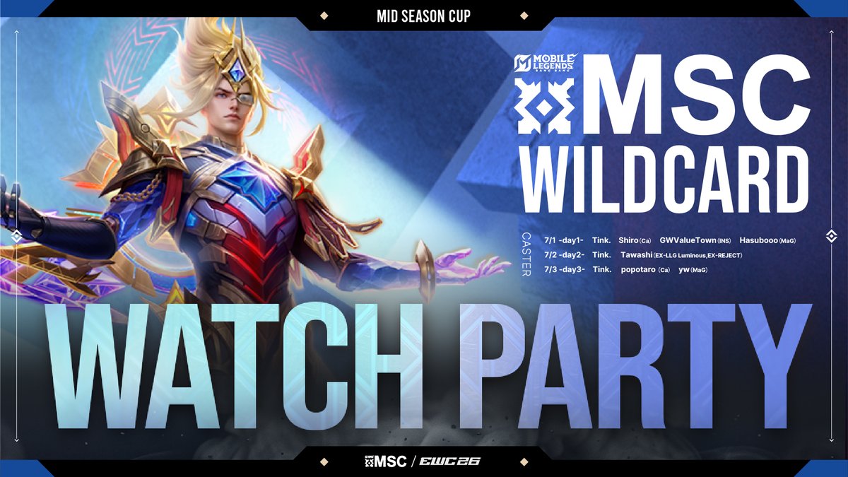 公式】モバイルレジェンド (@MobileLegendsJP) / Posts / X
