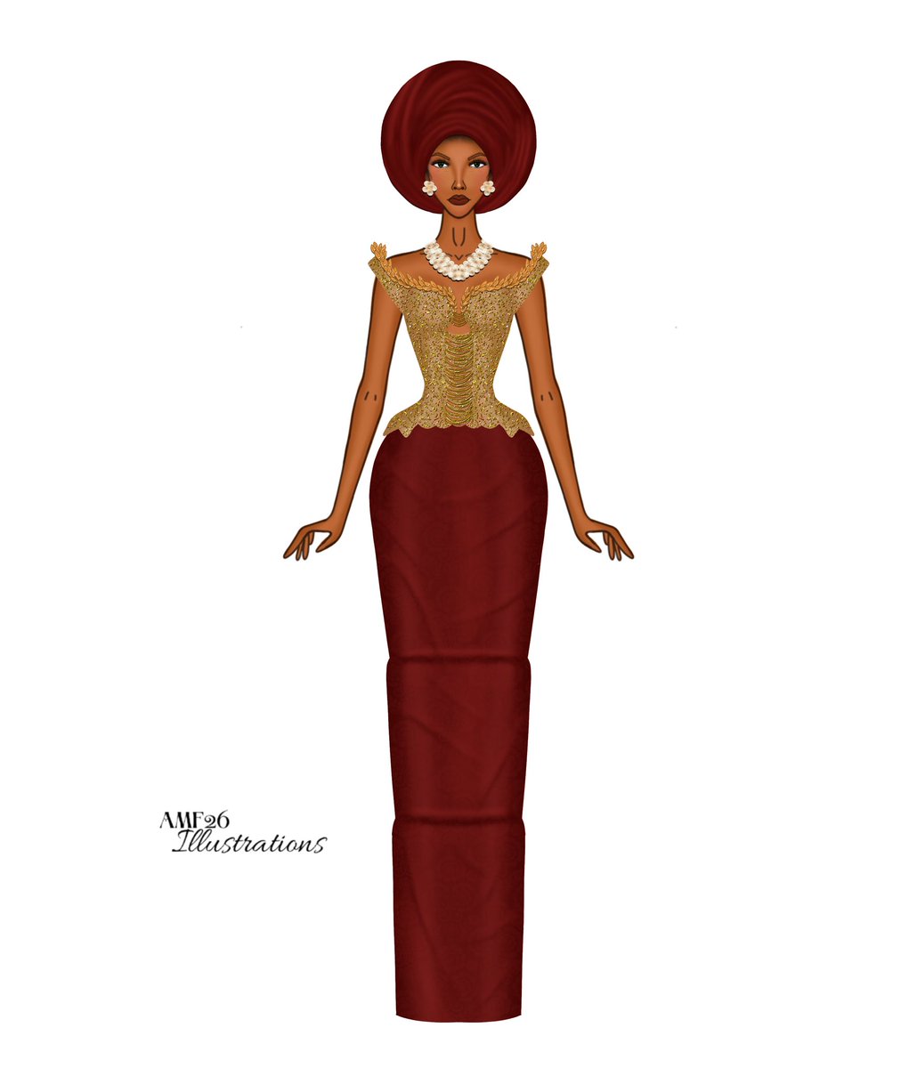 folakunmi26's tweet photo. This is me posting these traditional bridal outfits again for those that haven’t seen it before ☺️🎨 https://t.co/43683Xxskl