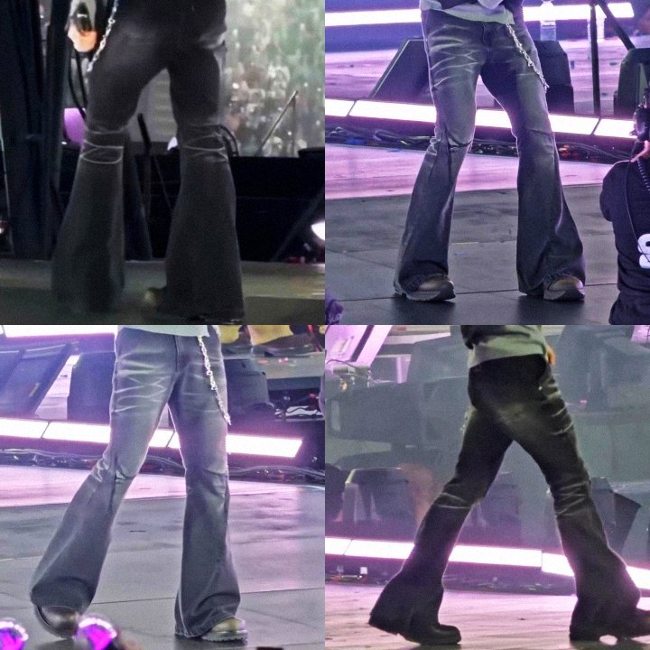 guguloved's tweet photo. jungkook in flared jeans is the cuntiest thing ever https://t.co/uGVSq60ZwE
