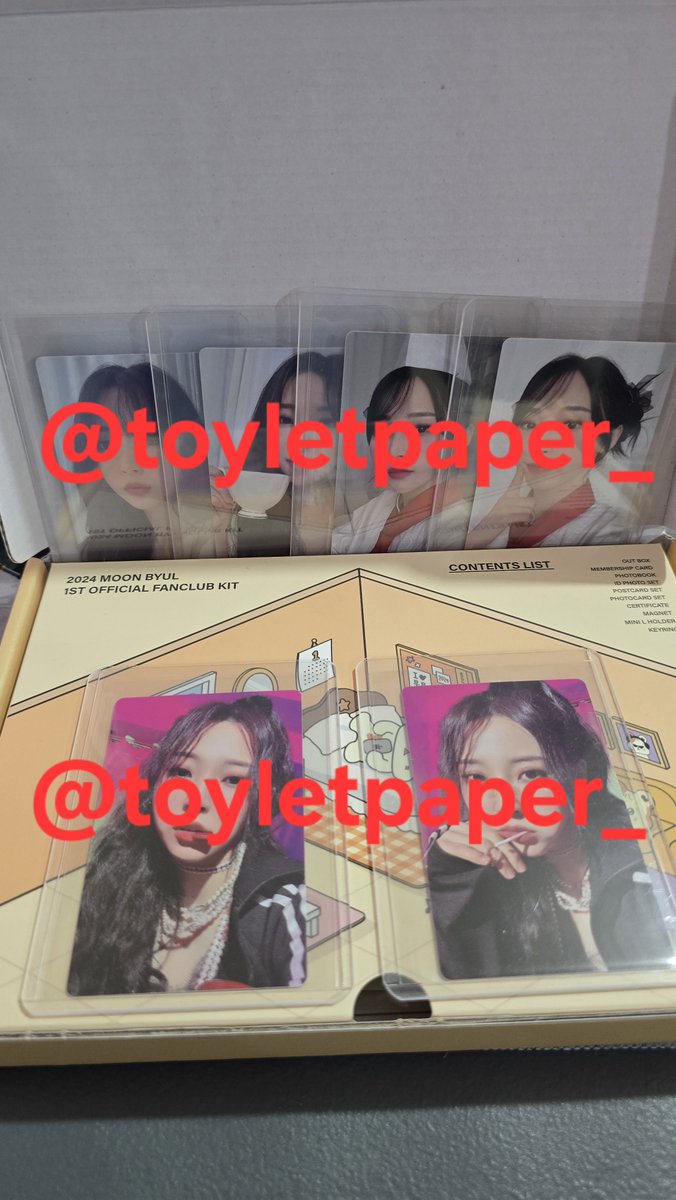 toyletpaper_'s tweet photo. trying my luck again kasi I need to pay my CC asap 😵‍💫

🌈Buyer of my ticket will get this whole Moonbyul 1st Official Fanclub box (except for the card) complete inclusions to &amp; posters of MB and stickers (this is from a fansite)

📌can do installments
📌 13k (can still nego) https://t.co/sBdVzUO5h1