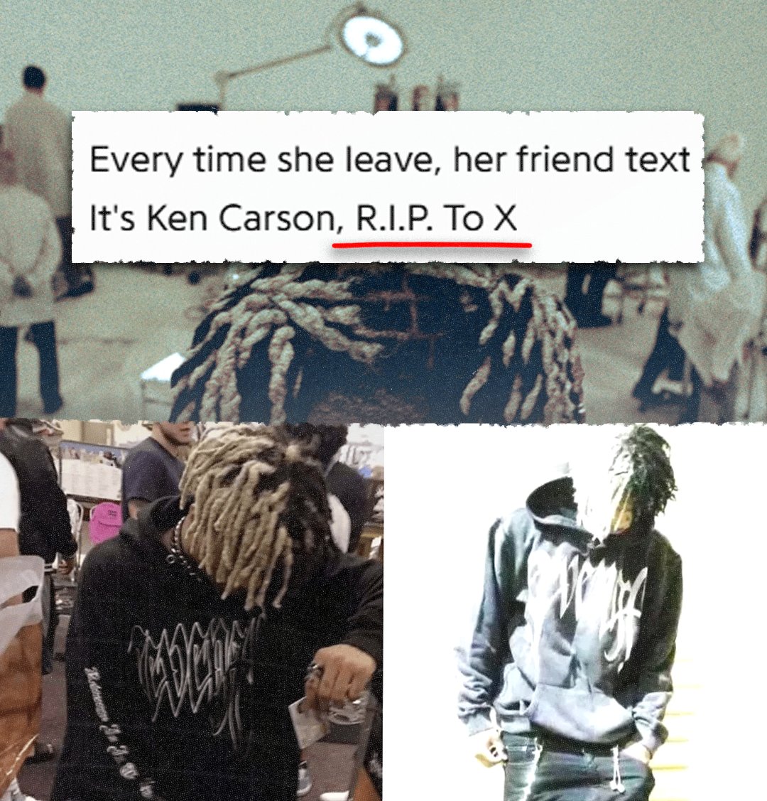 panoulz's tweet photo. Ken Carson pays Tribute to XXXTENTACION in his new song "wrist" 🖤 https://t.co/8a0nLHLqm7