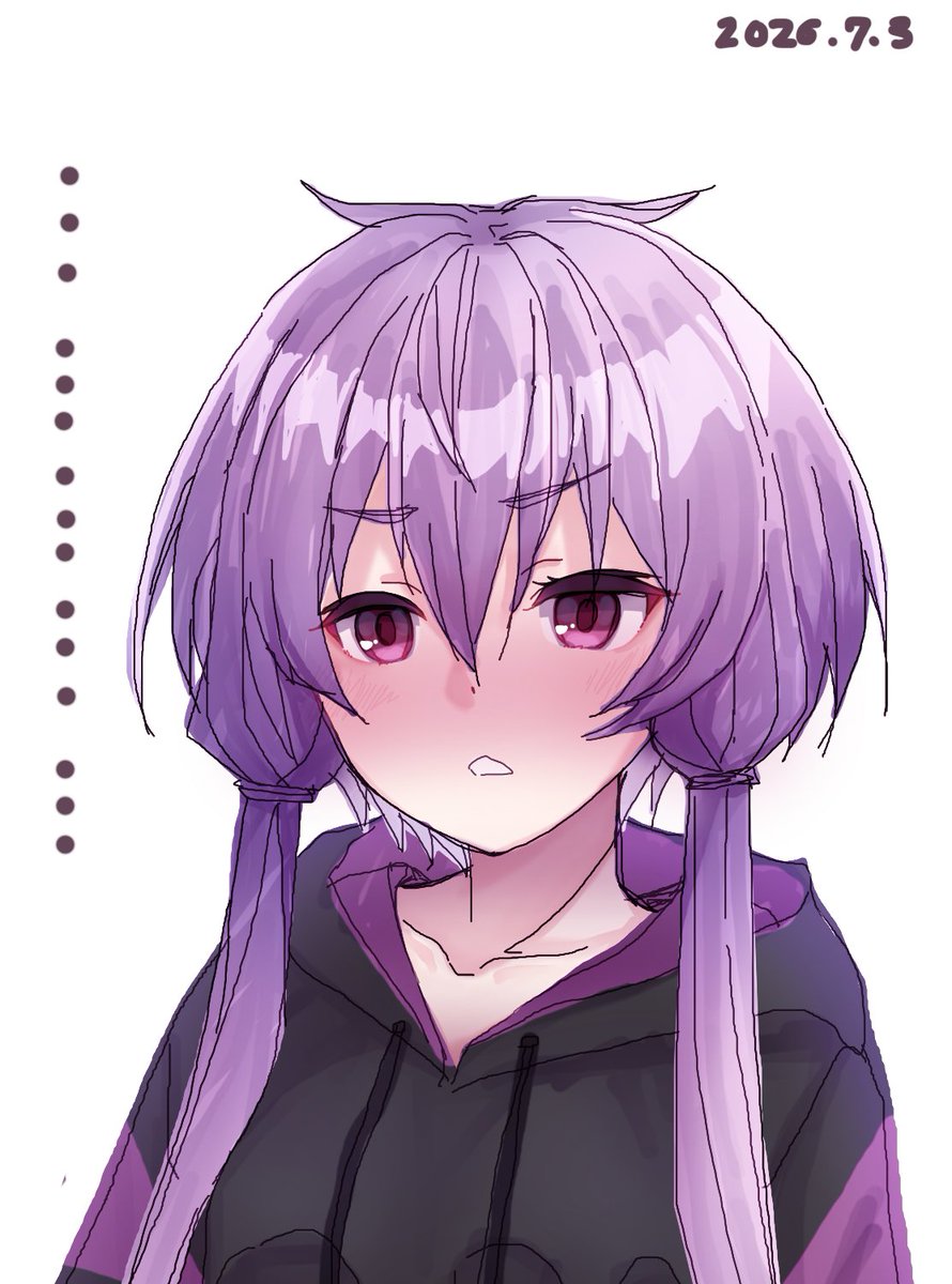 hachisiti_'s tweet photo. 久しぶりに塗りの練習にゆかりさんを描いてみました‼

どうやって塗っていたのか全然覚えていませんでした‼ https://t.co/oVTLfMyHIN