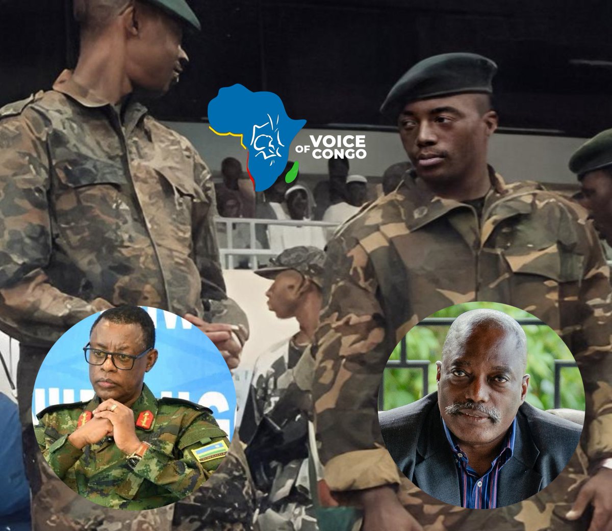 VoiceOfCongo's tweet photo. 🚨Selon le rapport des experts de l’ONU,  Après sa nomination comme Conseiller principal pour la défense et la sécurité du président rwandais en décembre 2025, James Kabarebe serait devenu l’intermédiaire principal entre les autorités rwandaises, les dirigeants de l’AFC/M23 et Joseph Kabila. 

Plus précisément, le rapport indique que :

🎯James Kabarebe assurait la coordination entre les dirigeants de l’AFC/M23 et Joseph Kabila ; 

🎯 des réunions se tenaient fréquemment à Gisenyi (Rubavu), au Rwanda ;

🎯 son adjoint, le général Jean-Paul Nyirabutama, gérait les questions opérationnelles et les canaux de communication avec l’AFC/M23.