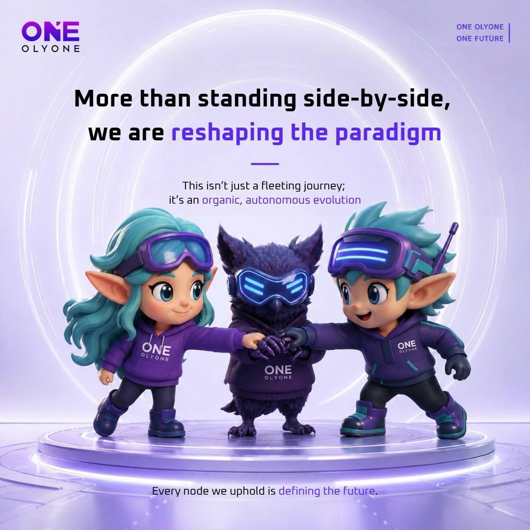 OlyOneOfficial_'s tweet photo. Reshaping the Future Amidst Peers 🌌
Every moment of persistence
accumulates a new structure ⚙️
Not a transient companionship,
but a continuous reconstruction and progression 🚀
#OlyOne #StructuralReshaping #ConsensusCompanion #LongTermValue https://t.co/LnNriexfu9