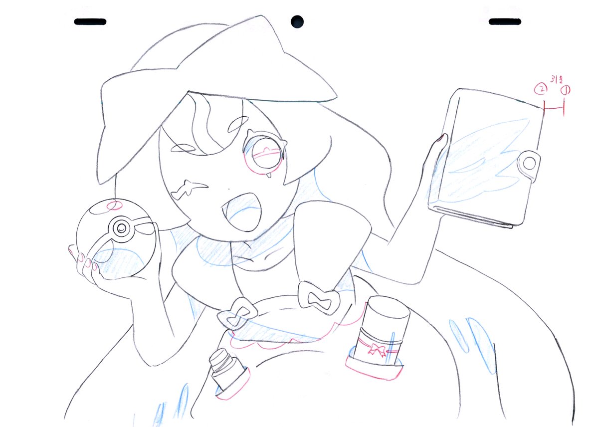 anipoke_PR's tweet photo. △#アニポケ マニア▽

第142話より、ナヴィの原画をご紹介！

探偵セットを見せるときのちょっと得意げな表情です♪

映像ではどうなっているのでしょう？
見逃し配信はこちらから！
https://t.co/aYJvzXDIqb https://t.co/KgK6rYjH43
