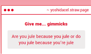 YoshidaHands's tweet photo. no an evil fucked up mysery third option https://t.co/Ge32TWG98U