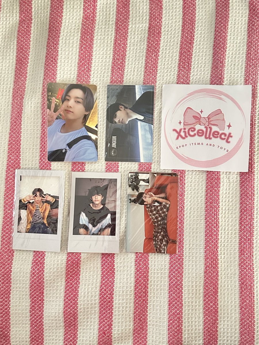 XiCollect's tweet photo. wts lfb ph

Jungkook Buttet POB + Jungkook Dark &amp; Wild Photocard Set
🎀 500 pesos
🎀 RFS: Quitting Sale.
🎀 MOP: Gcash/Maya/GoTyme
🎀 MOD: direct jnt/ sdd via lalamove (within metro manila, laguna only)
🎀 Reply mine/ DM to claim
🏷️ jk, bts, d&amp;w, bangtan, kookie https://t.co/PWXYNeMVtw