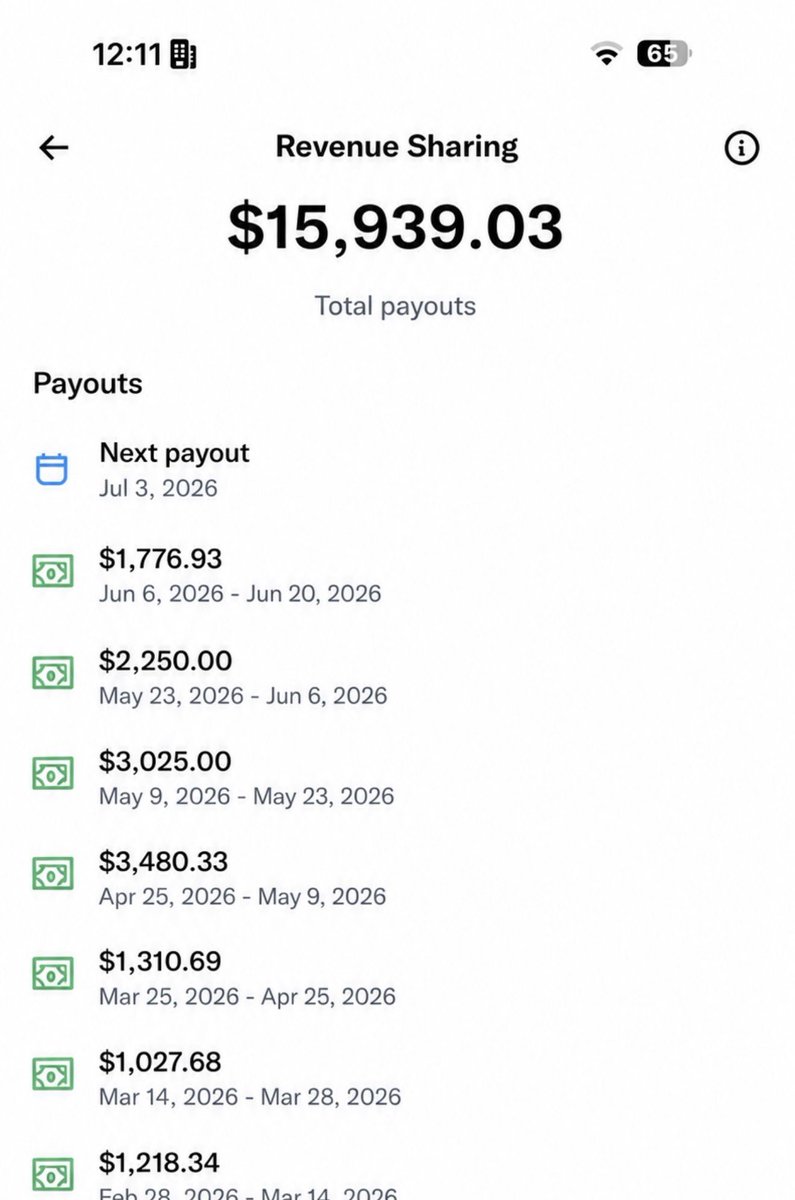 Crypto__Haris's tweet photo. Today is 𝕏-Payout day 🤑

I will give away a 50% payout to one person who will guess my X payout correctly.

Last time I gave 50% ($888) to @eva_eth213.

My guess for today's payout is $1,800.

Drop your guesses now 👇👇 https://t.co/ZqpOWx2V0S