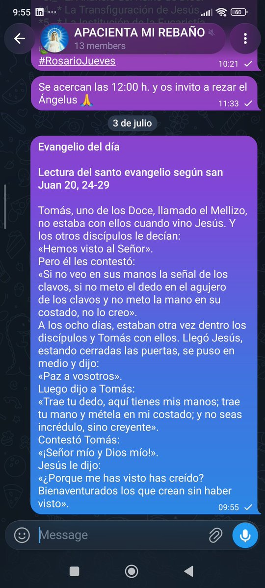 ApacientaMiReba's tweet photo. EVANGELIO DE HOY
#EvangelioDelDía #EvangelioDeHoy https://t.co/B3YuiwgtxA