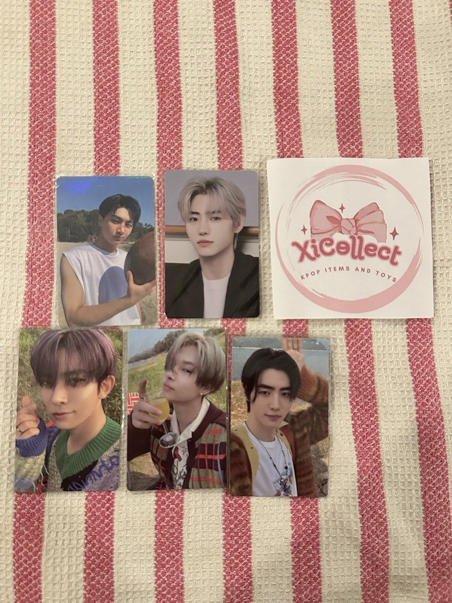 XiCollect's tweet photo. wts lfb ph

Jay Braso Set

🎀 350 pesos
🎀 RFS: Quitting Sale.
🎀 MOP: Gcash/Maya/GoTyme
🎀 MOD: direct jnt/ sdd via lalamove (within metro manila, laguna only)
🎀 Reply mine/ DM to claim
🏷️ Dimension:Dilemma Tamed-Dashed, Jay, Heeseung, Sunghoon https://t.co/JPr1Y4acLv