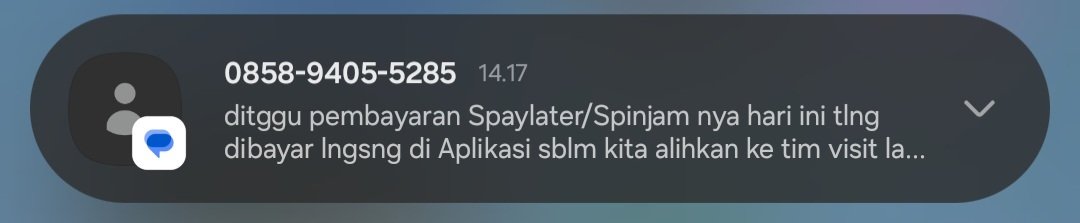 journellll's tweet photo. setelah telbay hampir 8 bulan, dapet sms kaya gini dari oren🫠 beneran ga yaa? https://t.co/5m1WGbbvhk