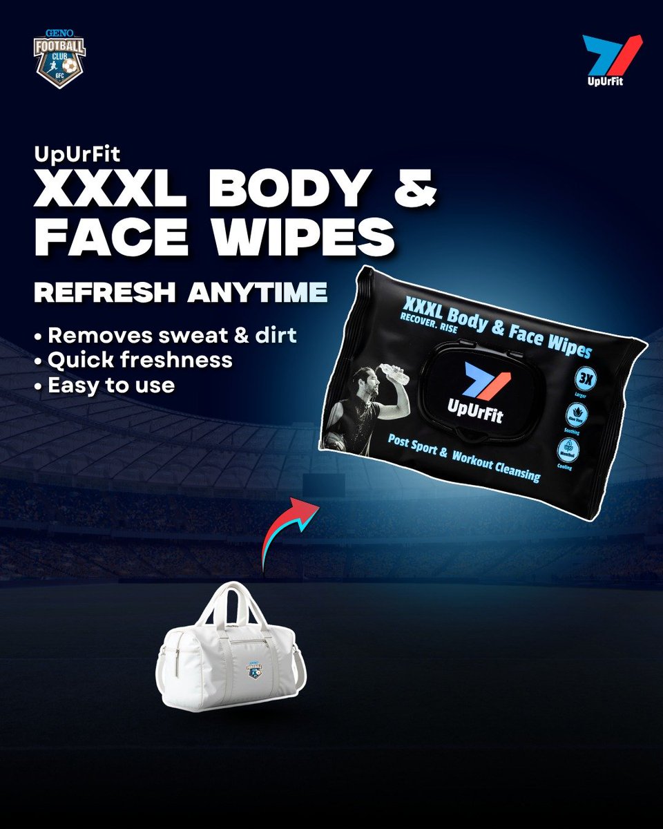 GenoFootball's tweet photo. Recovery starts before the next whistle. ⚽💪

Every product has one goal: helping our players recover stronger. https://t.co/M47sh9kdc0