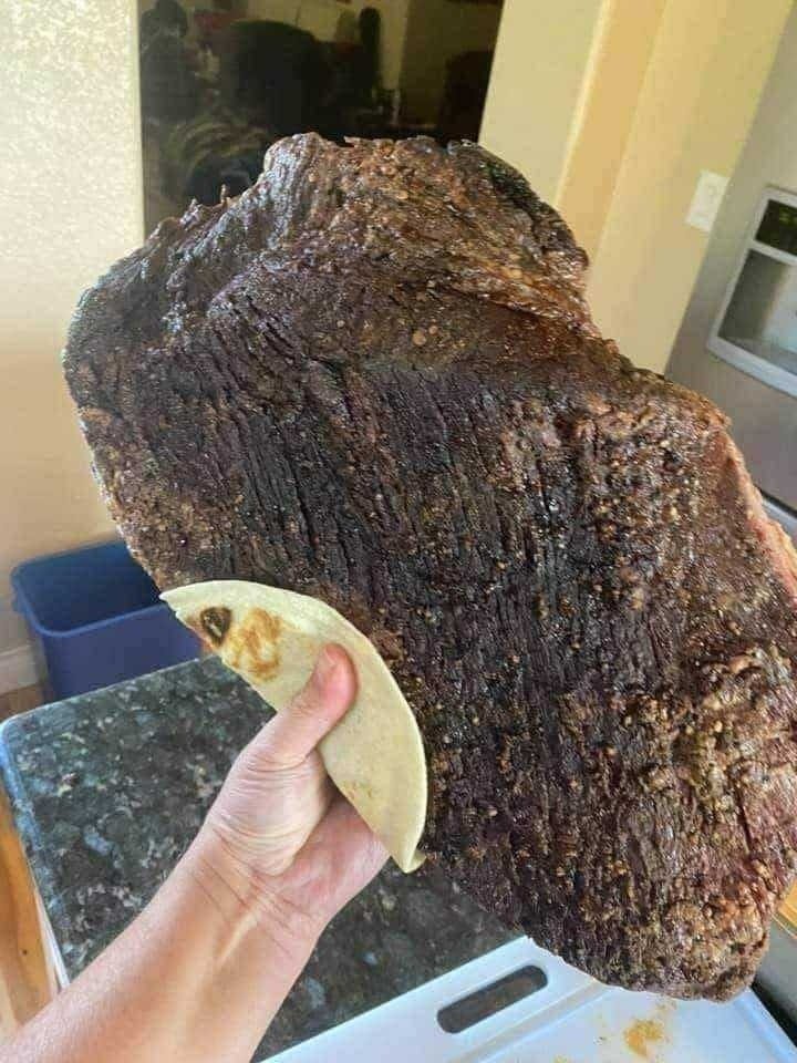 absoluteunits_x's tweet photo. Absolute units of a Brisket
#awesome #big #absoluteunits https://t.co/oHCPJYN5Jc