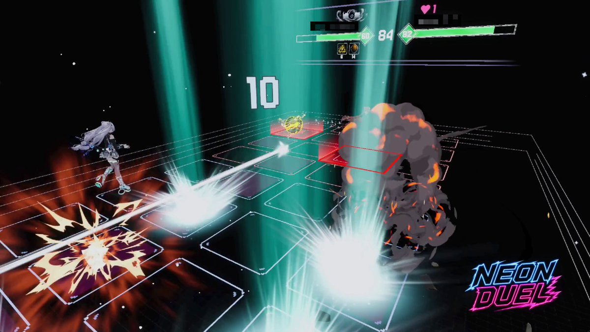 wing_ap's tweet photo. ［GAME］ Neon Duel ［EN․JP］
公開しました！ #NeonDuel

💫1vs1高速ローグライトアクション
デッキを作って、高速デュエルで相手を倒そう！

🔤言語 JP/EN
🎯2~16人対応、PCVR/Desktop/Quest
🗃️豊富なカードプール150種類

🎮操作も直感的で誰でもすぐ遊べます

#VRChat ワールドリンクはリプライ↓ https://t.co/ObsevjCaMe