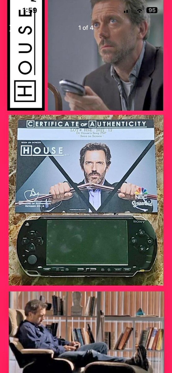 PlayStalgiaX's tweet photo. The PSP that Dr. House used https://t.co/r4w1I9YxUu