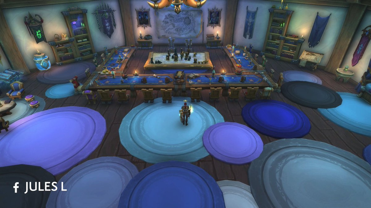 Warcraft_DE's tweet photo. Wisst ihr, was hier noch fehlt? 

Genau, noch ein runder Wollteppich. ✨ https://t.co/BCzSCrJB2c