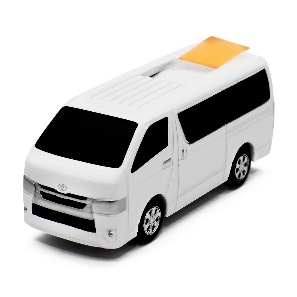 responsejp's tweet photo. トヨタ公認、「ハイエース型ふせんホルダー」予約販売開始…実車を1/64スケールで再現
https://t.co/M1RaceiSGb

#トヨタ https://t.co/2r5SxFuw8G