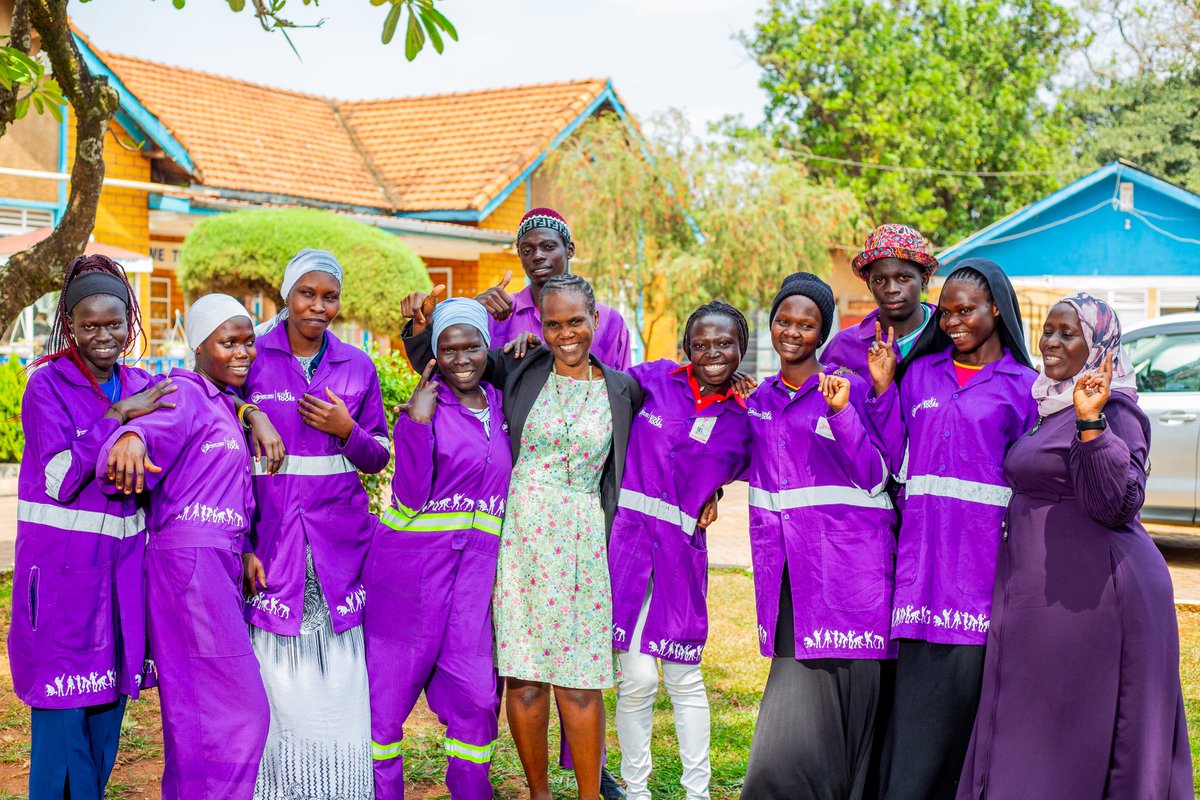 smartgirlsug's tweet photo. Earlier this week, we officially handed over 9 refugee learners under the Smart Girls Uganda scholarship program during a meeting at @KulikaUganda offices in Nsambya.

The learners, from Ariwa Sub-county in Yumbe District, successfully completed training in Automotive Mechanics, Plumbing, Tailoring, and ICT, and sat for their @UVTABOfficial assessments after a year-long skilling journey.

Over the past year, they have grown in technical skills, confidence, communication, financial literacy, and personal development, overcoming challenges and preparing for the next chapter of their lives.

To support their transition into work and self-employment, each learner received a startup toolkit aligned to their trade, including sewing machines for tailoring, plumbing tools, and mechanical toolkits.

We appreciate @EaStromme and their local partner Kulika Uganda for entrusting these young people to us, and we are grateful to the EU-UN @GlobalSpotlight through the @Mglsd_UG, @UNDPUganda, and @KCCAUG for supporting skills development opportunities that continue to transform lives.

#SmartGirlsUg #GirlsWithTools