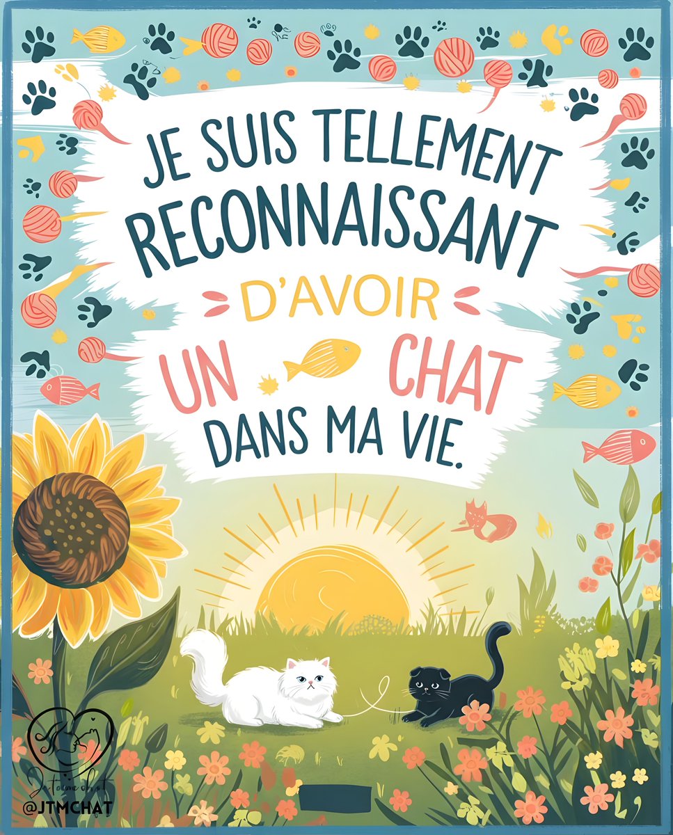 jtmchat's tweet photo. Rejoins la famille Je t'aime Chat πΎ π @jtmchat |
........#ChatsDeFrance #VieDeChat #AmourDeChat #ChatDuJour #Ronron #ChatLovers #UniversDesChats https://t.co/a5Lr4RFiIg