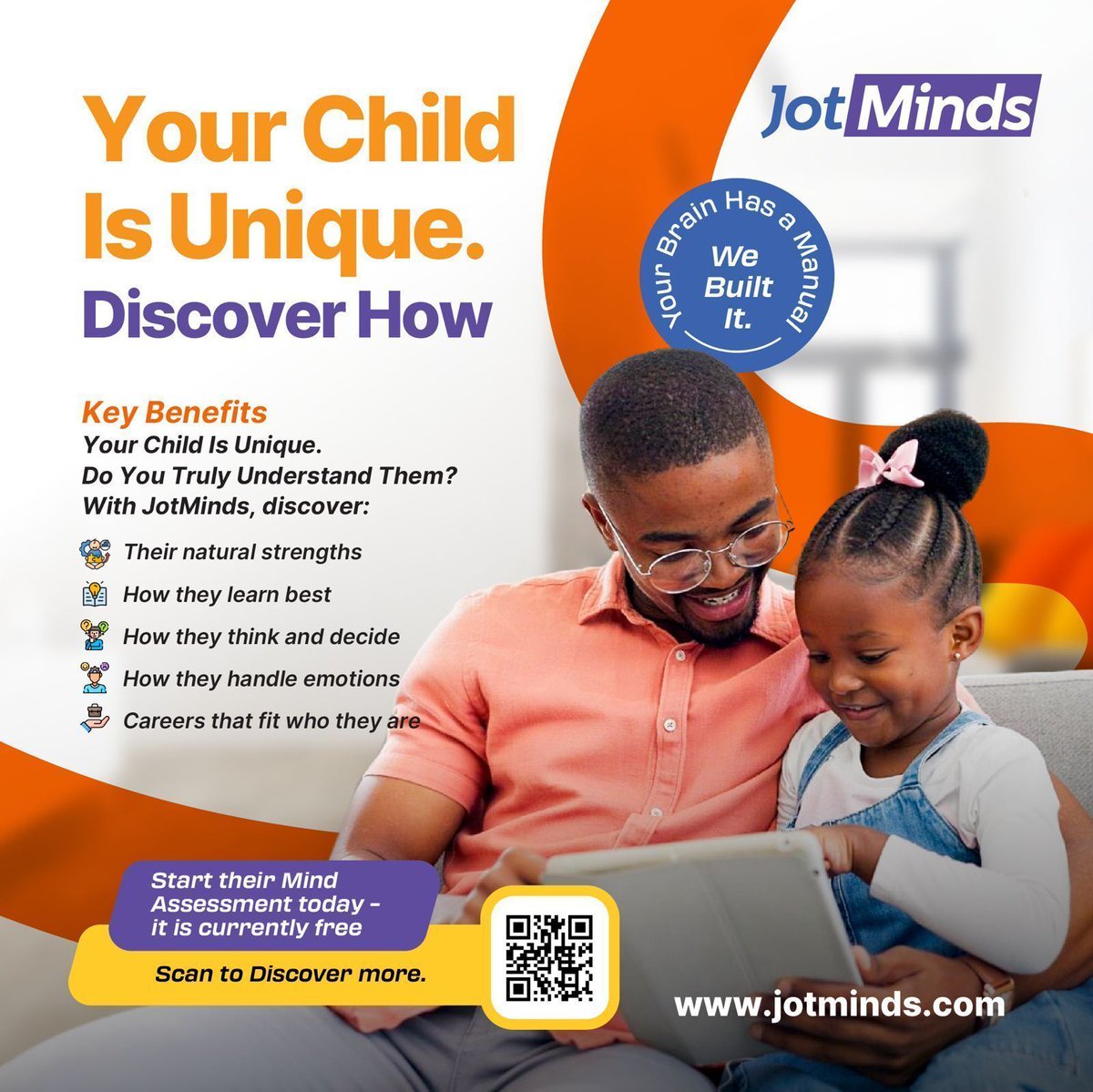 JotMinds's tweet photo. Understanding your child shouldn't be a guessing game. 🧠💜 
JotMinds gives you real insight free to start today.
https://t.co/TCzixiOgMH
#jotminds #parentingtipsandadvice https://t.co/nQhBZzXlZq