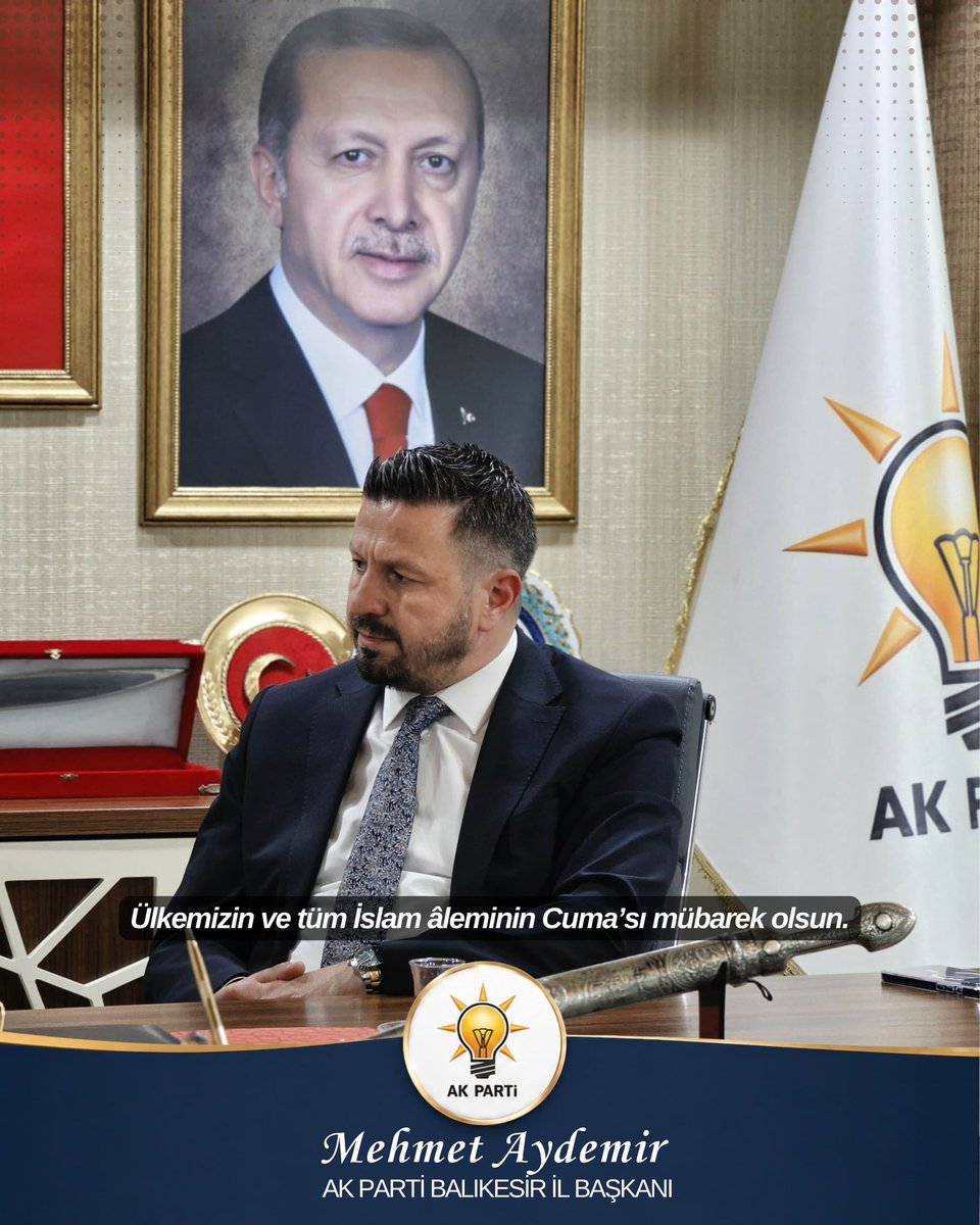 ma_balikesir's tweet photo. Ülkemizin ve tüm İslam âleminin Cuma’sı mübarek olsun. Hayırlı Cumalar 🇹🇷 https://t.co/7vRkihdS9v