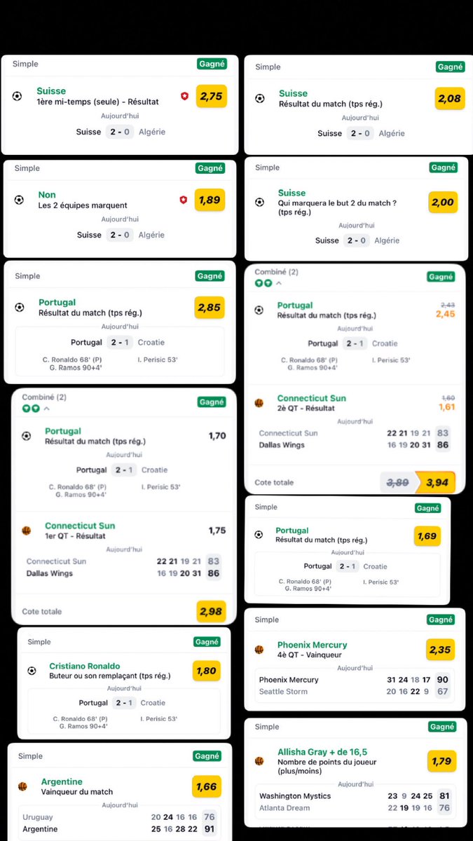 ICE_PRONOS's tweet photo. ON A ÉTÉ INJOUABLE🤖💰🎉

Pour fêter ce carnage public je vais offrir 4 paysfcard parmis les ❤️/RT

Comme d’hab pour participer LIKE/RT tirage au sort demain parmis les RT🎯

https://t.co/SWWeiHJyLD🎁 https://t.co/aP59bVBPWw