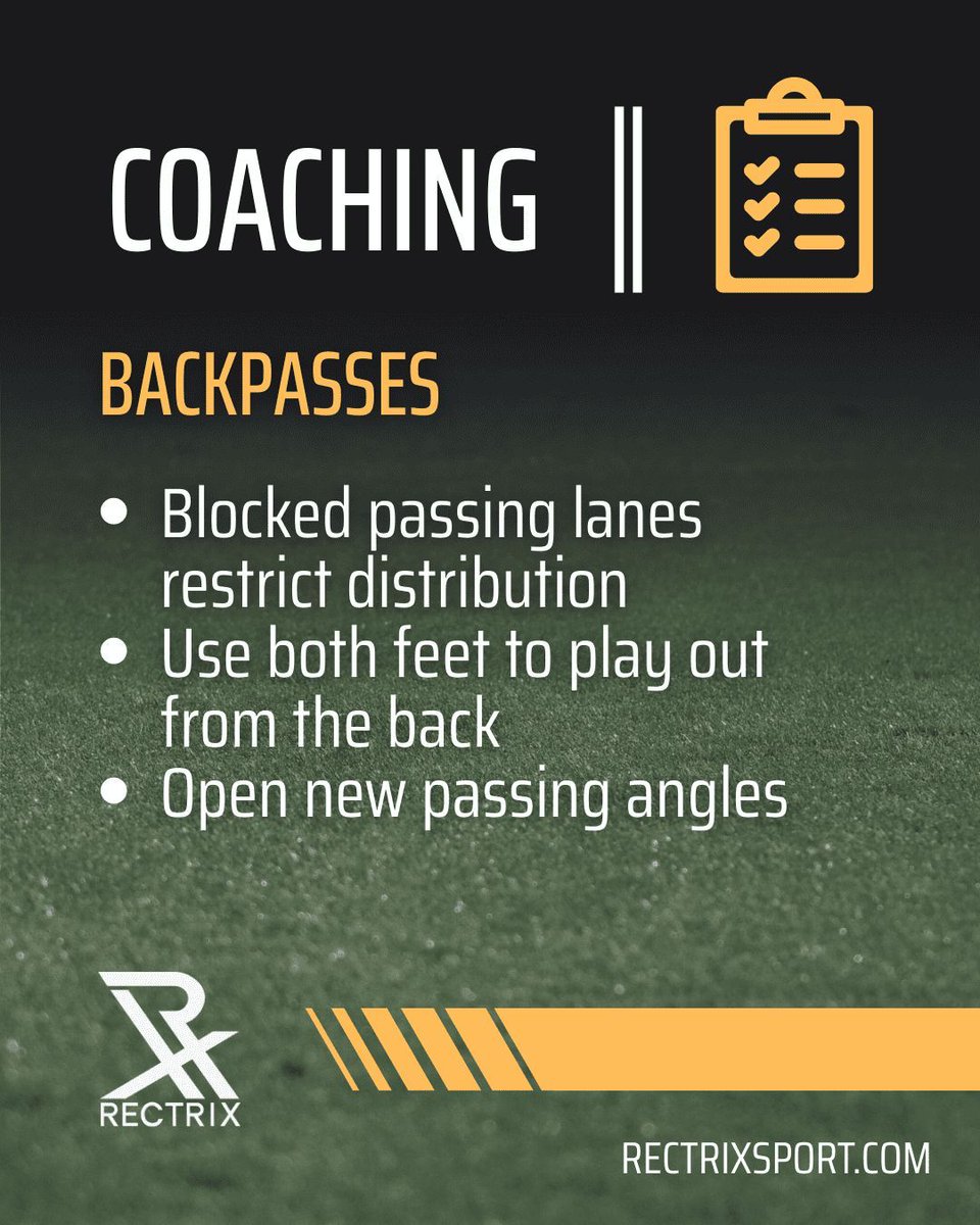 rectrixsport's tweet photo. A reliable weaker foot creates additional short and long passing options when pressed. This allows your team to maintain possession and control the tempo. https://t.co/gSrGxARRWi