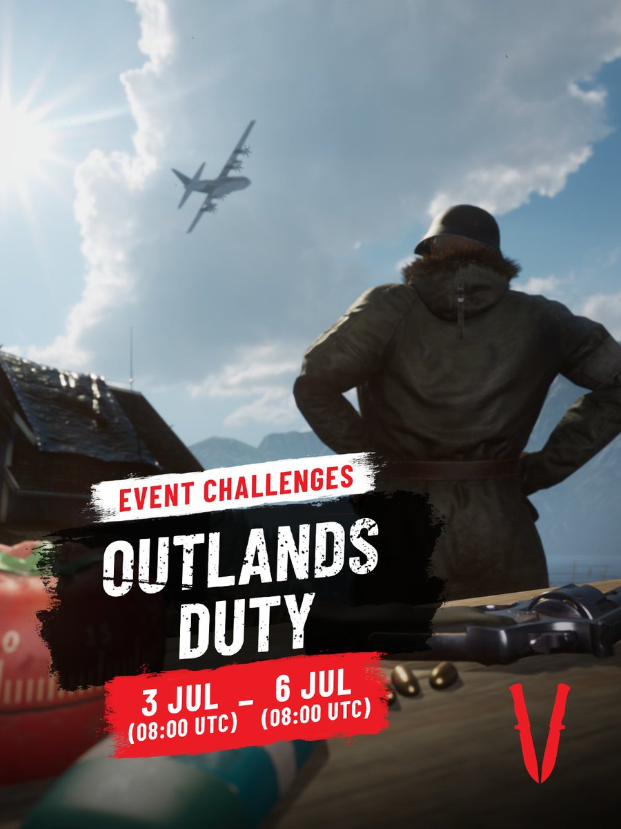 vigorthegame's tweet photo. Event Challenges are LIVE 🪖

Join the Outlands Duty Event, take on the challenges, dominate the Encounters, and claim your rewards! 🔥

Event runs all weekend until Monday, July 6th at 8 AM UTC 🕗 https://t.co/EsGpracbVH