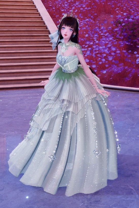 samiartstyle's tweet photo. The closest I could possibly get it too, but I made Nikki  @InfinityNikkiEN into me and my wedding dress I will be a bride in 15 days!!! https://t.co/xQeSz3ptqt