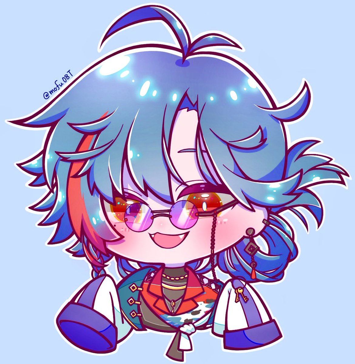 mofu08T's tweet photo. 魁星さん！ミリしらだけど、描かせていただきました🔑
 #かいせ絵  #絵描きさんと繋がりたい https://t.co/m2UU17aTm9