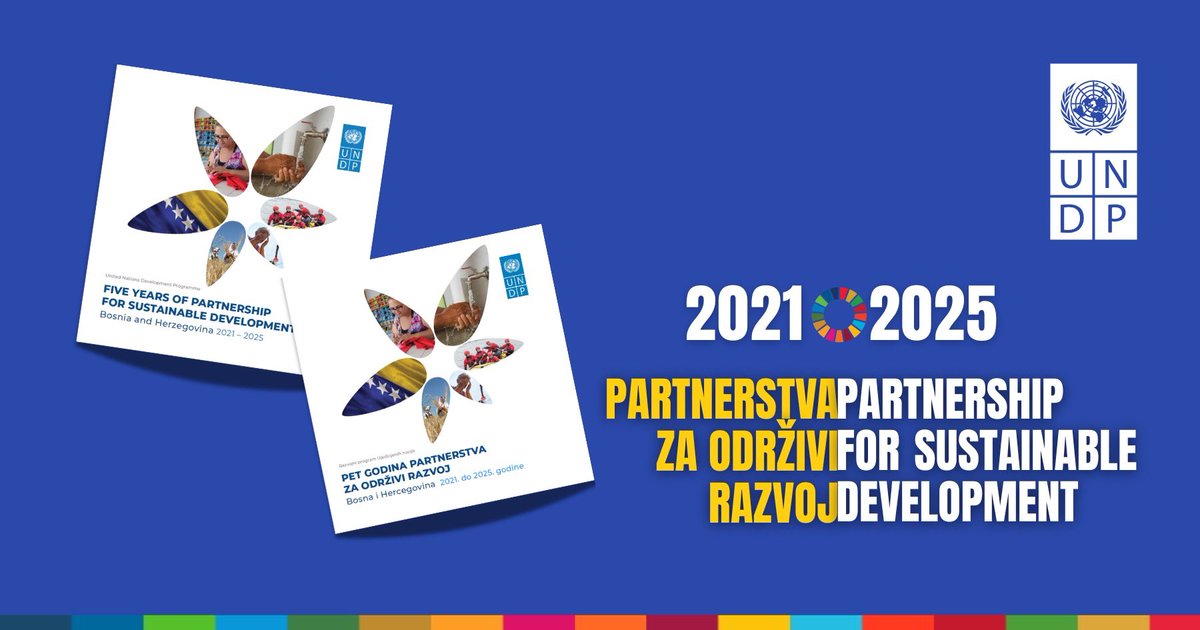 renaudmeyer's tweet photo. Building on 30 yrs of partnership with #BiH🇧🇦, read about the results achieved by @UNDPBiH during 2021-2025 period to foster sustainable &amp; inclusive growth, improve good governance &amp; rule of law &amp; strengthen social cohesion. Thanks to all our partners! 
👉 https://t.co/4PtMG88PW6 https://t.co/sBgzvKmHj4