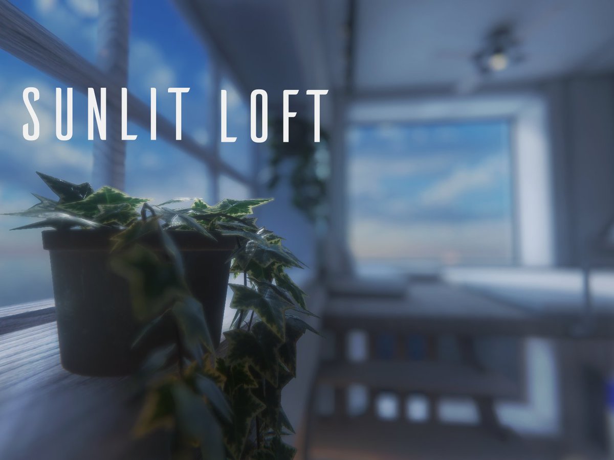 nibosi_dayo's tweet photo. 新しいワールドを公開しました！ 

World : Sunlit Loft

"陽だまりで少し休んでいって"

PC＆Quest対応です
明日(7/4)からBOOTHで販売もするのでよかったらショップのフォローおねがいします～

URLはリプに///Link below
#VRChat_world紹介 #VRChatワールド紹介 #VRChat https://t.co/lkzKWZS6rs