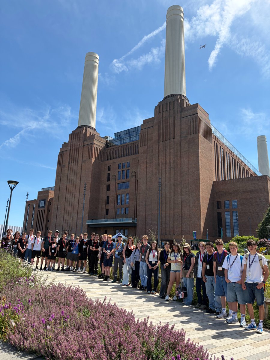 KirkbieKendal's tweet photo. Our Year 10 & Year 12 Design & Technology students had a fantastic day in London, visiting the New Designers Exhibition in Islington before exploring the iconic Battersea Power Station. A day full of creativity, innovation and inspiration. ✨🎨
#DesignTechnology #NewDesigners https://t.co/Sq5TD059zQ