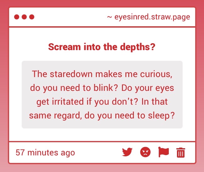 EYESINRED's tweet photo. WE ARE NOT REQUIRED TO BLINK, AND WE DO NOT NEED REST.

..BUT SOMETIMES WE CHOOSE CURL UP INTO WHAT THOSE VERMIN REFER TO AS A...'LOAF'. https://t.co/Gse5EaWiNU