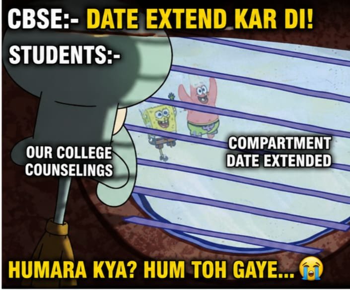 Rohit_0324's tweet photo. Help us
Shame on you CBSE!!!! Have you already decided to waste our year. Give us Grace and 2 ye 3 compartment.
#CBSEOSMSCAM #CBSE #GRACEUD #reevaluation #reevaltuationresul
 @cbseindia29 @GenAzaad @abplive @ABPNews @aajtak @EduMinOfIndia  @PMOIndia @dpradhanbjp @TheAnuragTyagi @VinayChaudhry4 .