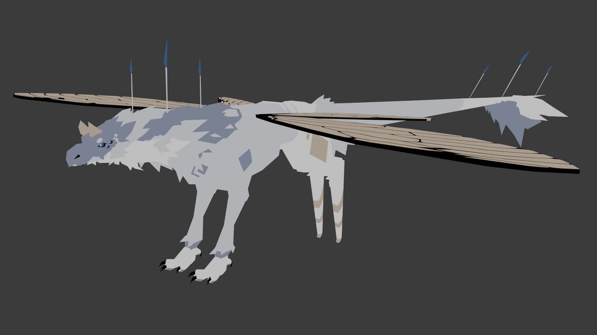 LockyBush's tweet photo. funny 3d dragon model for dragon survival game im kinda working on
idk https://t.co/dvls7Y2eJA