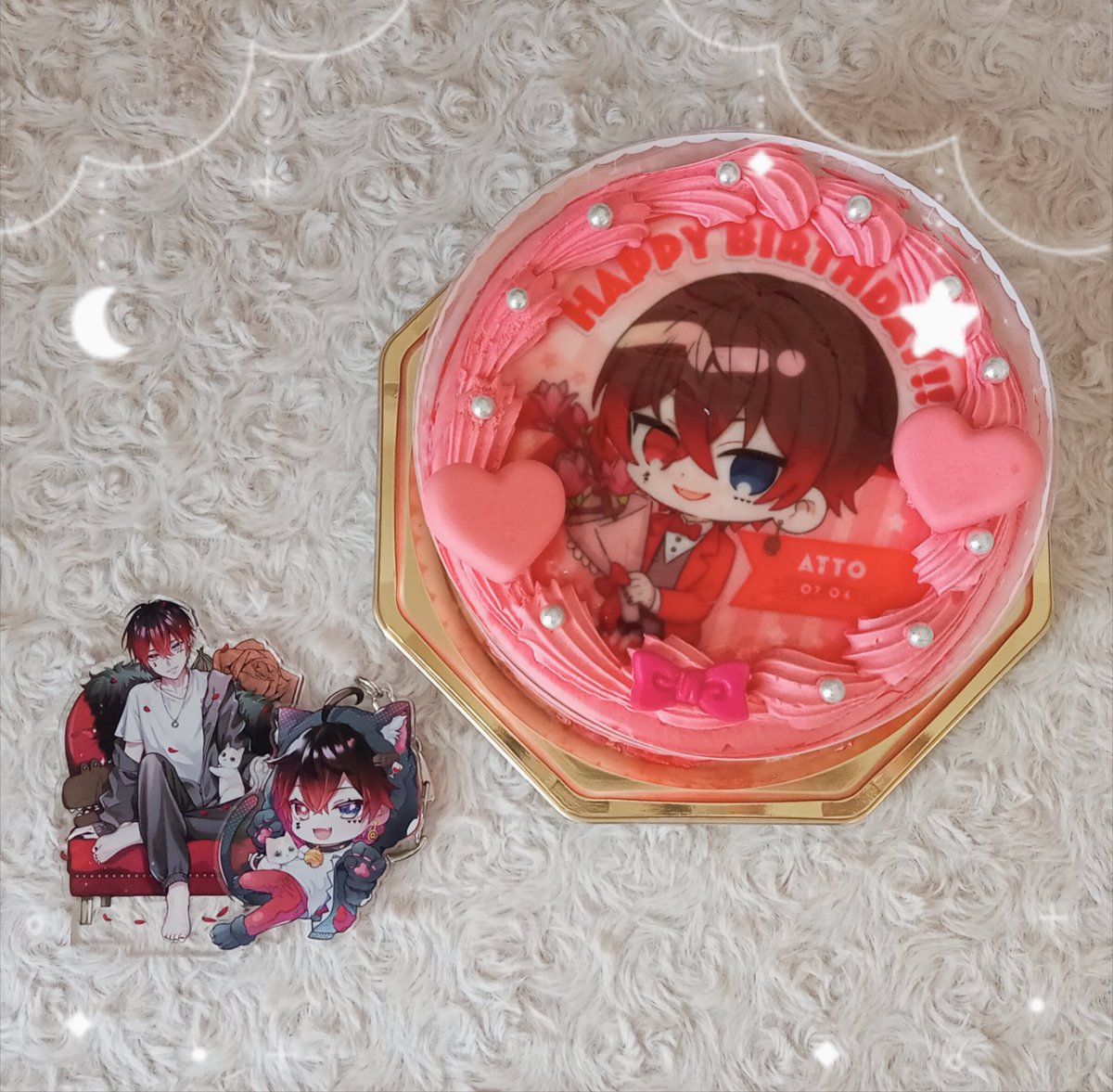 Mahi_AtToKun's tweet photo. ..♔.. 2026.07.04 ..♔.. 

あっとくん100歳のお誕生日 おめでとうございます！！あっとくんにとって 幸せで溢れる1年になりますように⚝.˖これからもずっと あっとくんの事を応援し続けていきます🂱🂡

#あっとくん生誕祭2026 https://t.co/bpe5KPKbVD