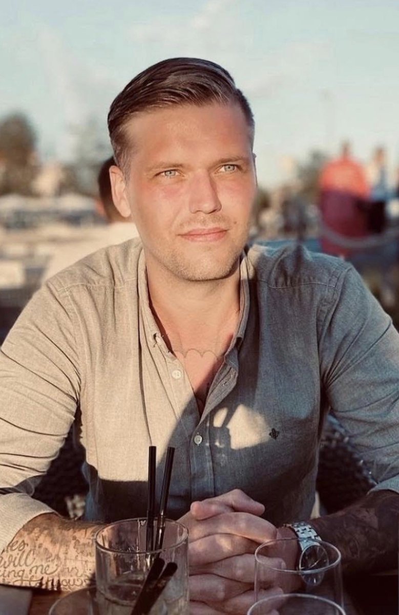 Terfs_R's tweet photo. 🚨🚨 ANOTHER ONE…

Swedish football supporter and off-duty policeman Christian Zedig was stomped to death by an African migrant while watching the World Cup at a fan zone in Copenhagen.

A large African group attacked Swedish and Norwegian supporters during Norway vs. Ivory Coast.

Christian leaves behind a wife and 2 young daughters. 
💔🇸🇪😢