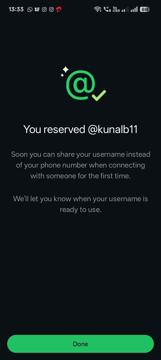 HarshadBuzz's tweet photo. @WhatsApp Ok @kunalb11 https://t.co/8o9MtPq77A