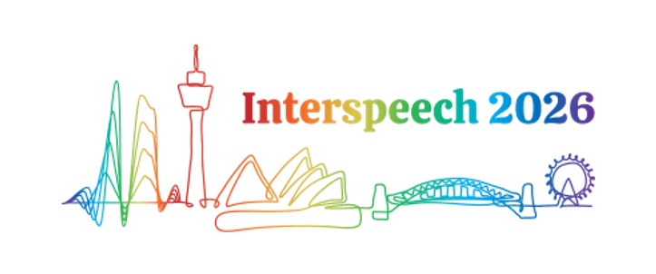 AISpeechGlobal's tweet photo. The Jiangsu Provincial Key Laboratory of Language Computing and Applications, jointly established by AISpeech, Soochow University and Shanghai Jiao Tong University, has had four papers accepted to INTERSPEECH 2026. 
#SpeechAI #INTERSPEECH2026 https://t.co/Ax7CKCgKcN